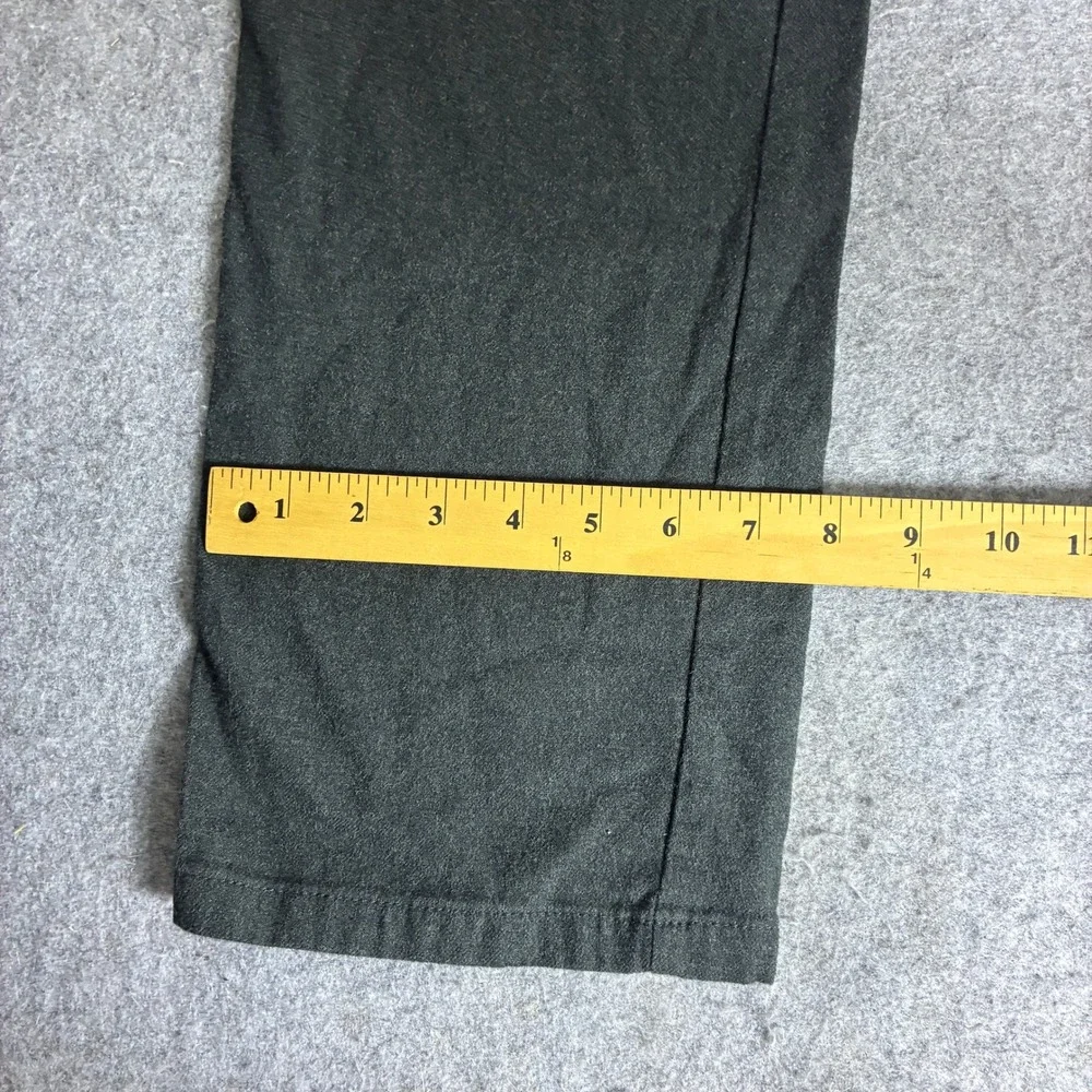 Kirkland Signature Mens 38x29 Brushed Twill Pants Charcoal Grey Straight Leg